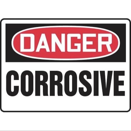 Accuform OSHA DANGER SAFETY SIGN CORROSIVE MCHL223XL MCHL223XL